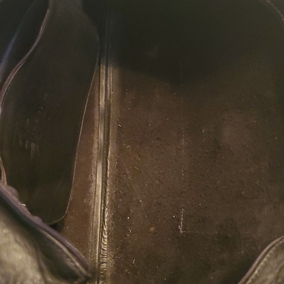 Village Tannery Bag Designs By Sevestet NY Black Leather Tote Shoulder Bag - Picture 6 of 13